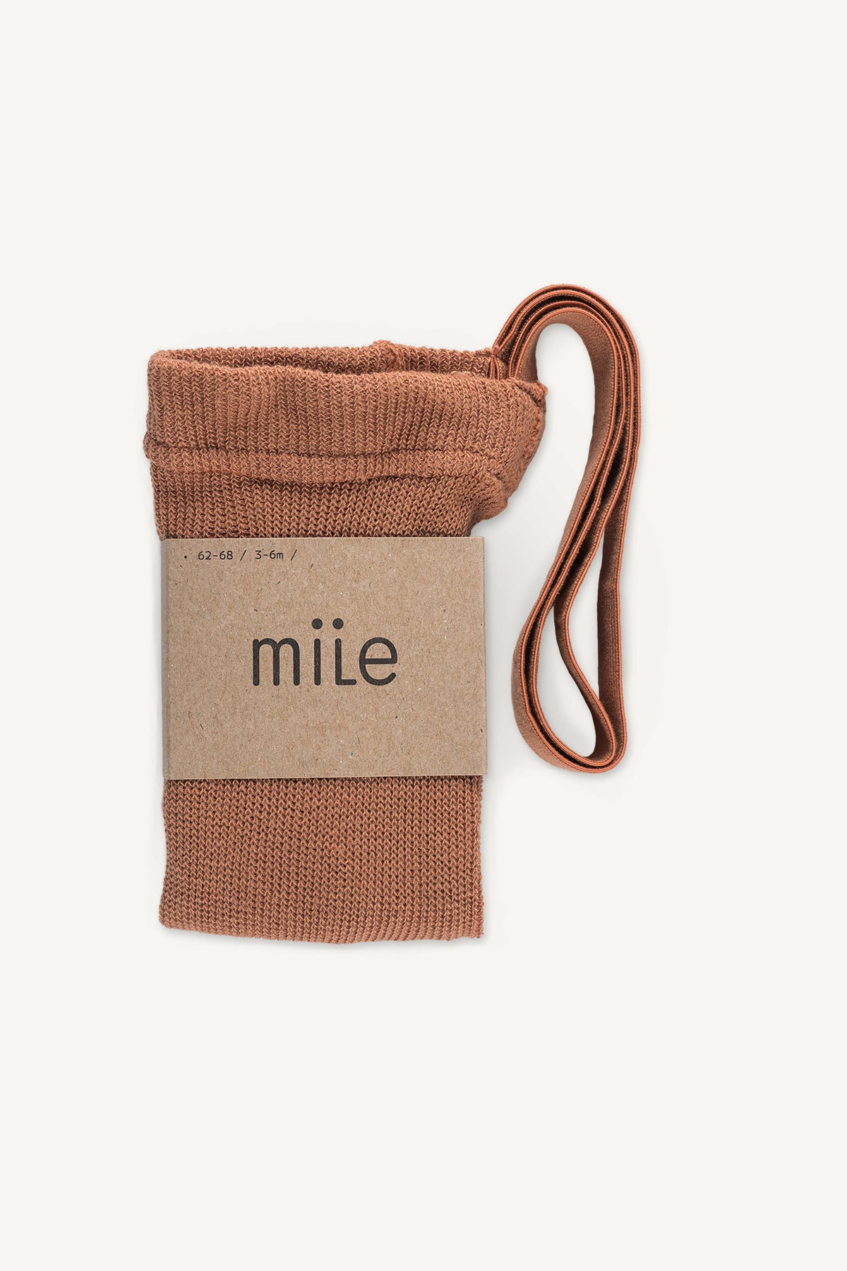 škoricové detské pančuchy na traky