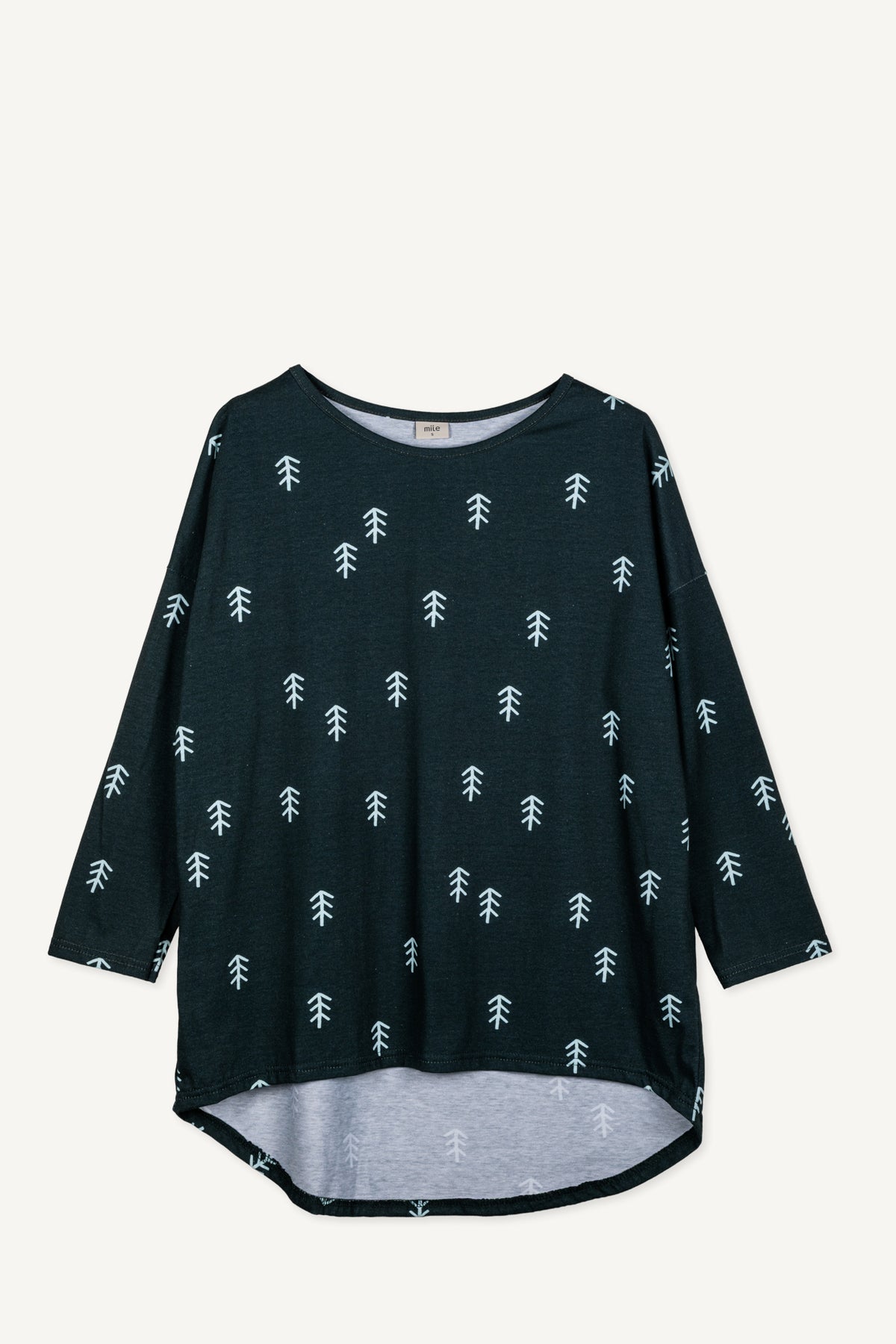 stromčeky deep green dámsky top