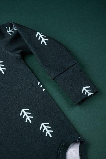 stromčeky deep green detské body