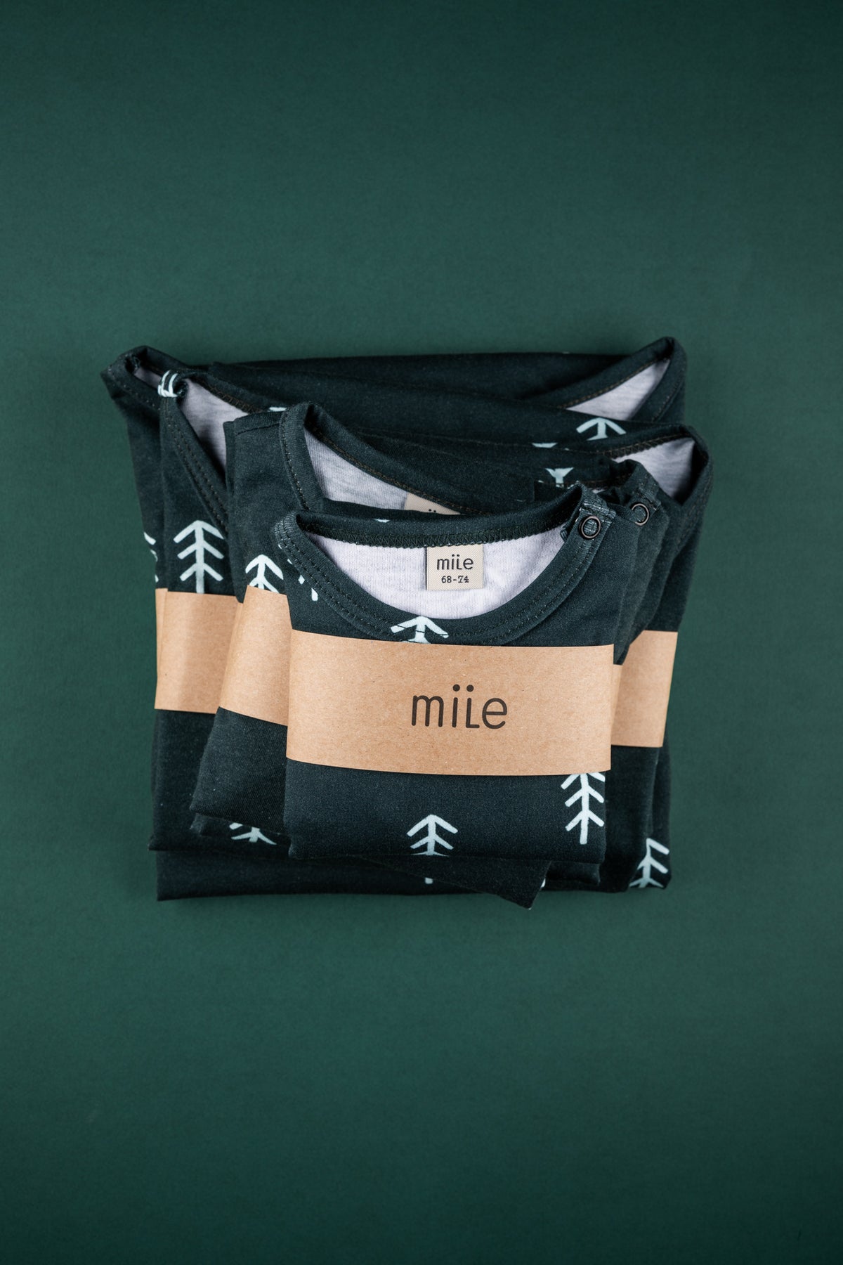 stromčeky deep green detské body