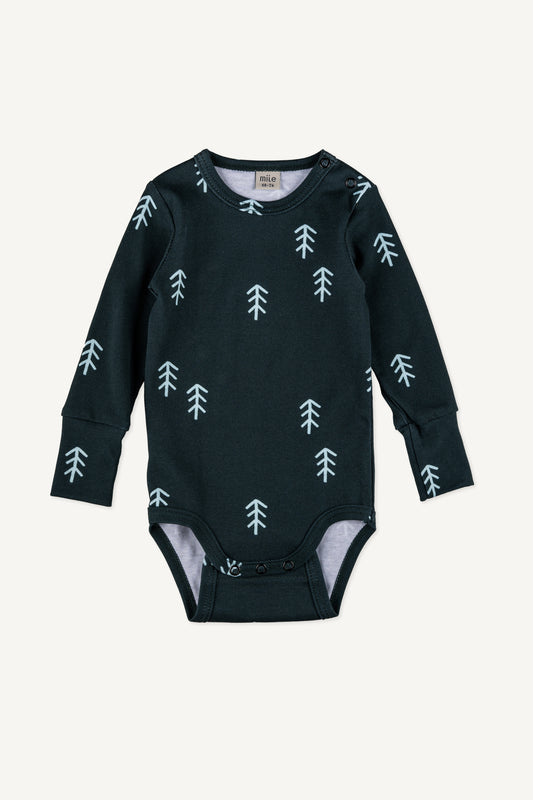 stromčeky deep green detské body