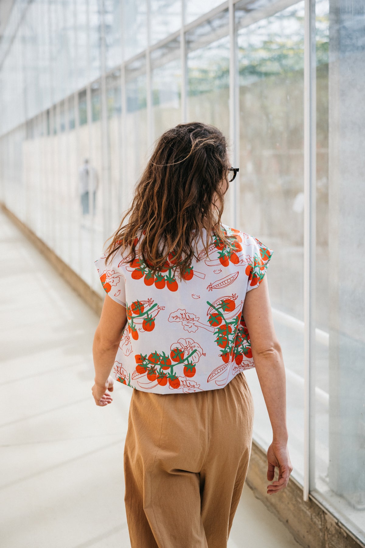 pomodoro dámsky crop top