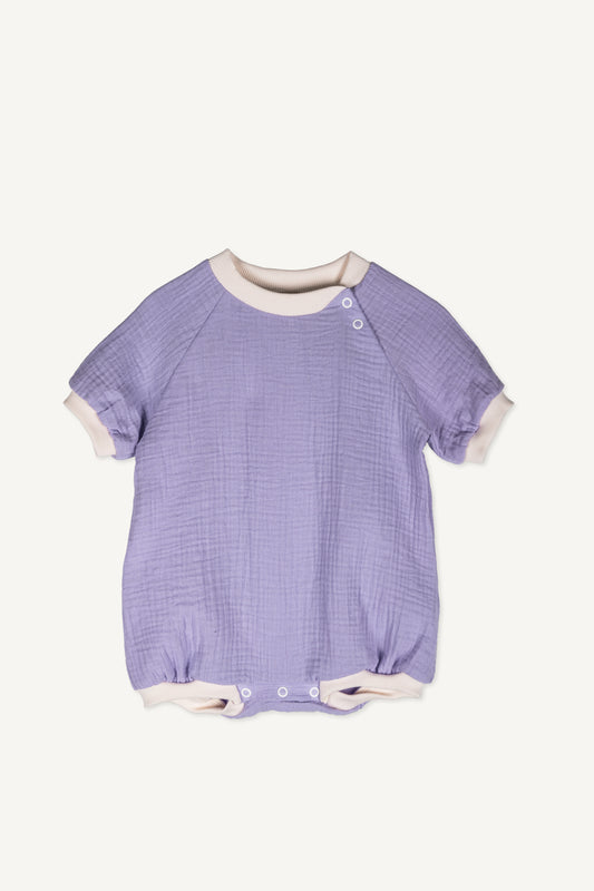 ríbezľový mušelíno detské oversize body