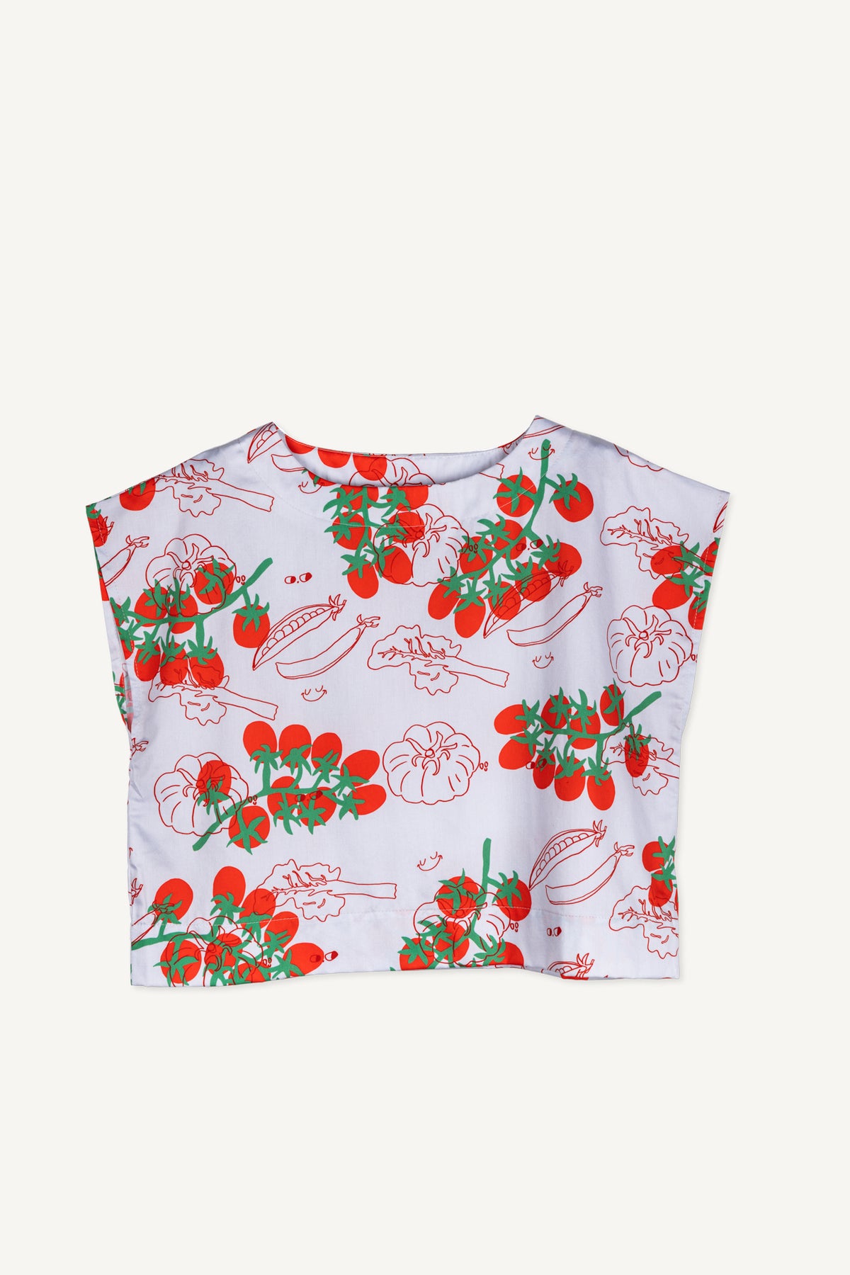 pomodoro dámsky crop top