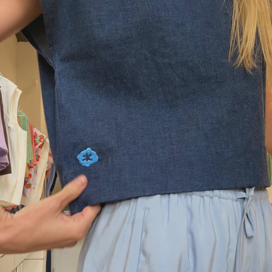 pimento dámsky crop top